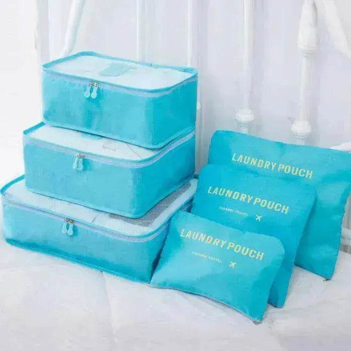 6 Pcs Travel Storage Bag Set For Clothes - EX-STOCK Canada