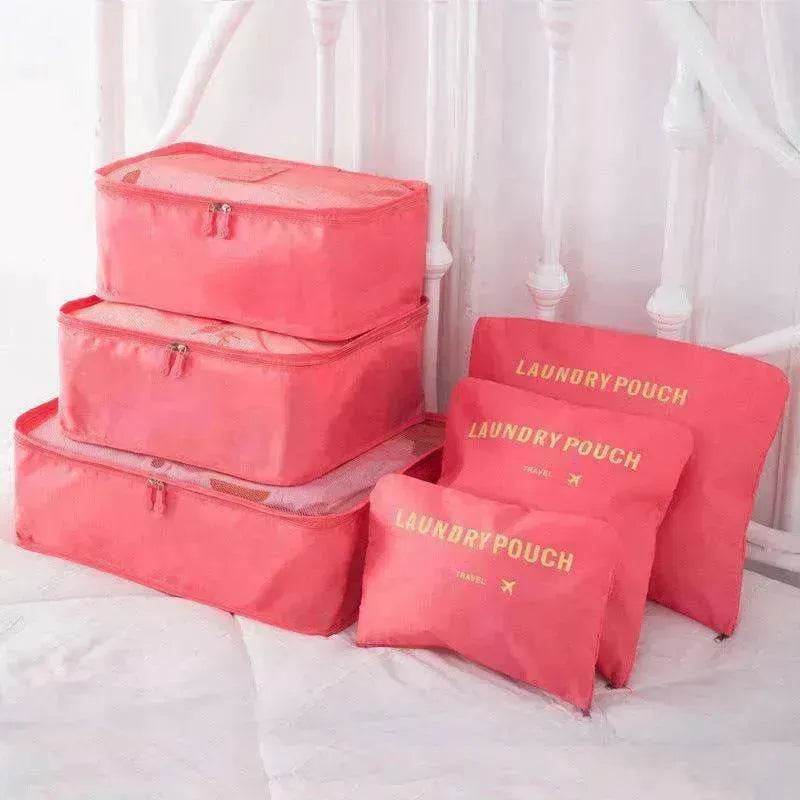 6 Pcs Travel Storage Bag Set For Clothes - EX-STOCK Canada