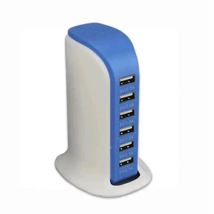 6 Port USB Sailboat Power Strip Charger - EX-STOCK Canada