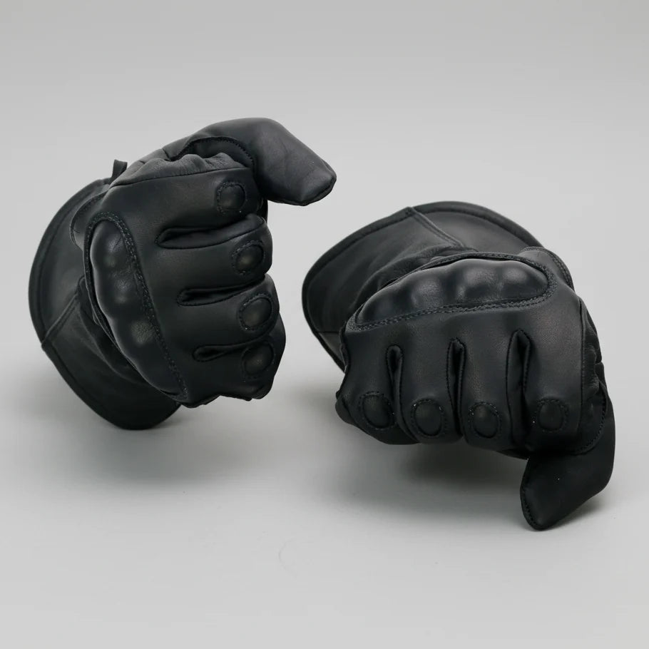 Open Road Herren Panzerhandschuh Leder Motorradhandschuhe