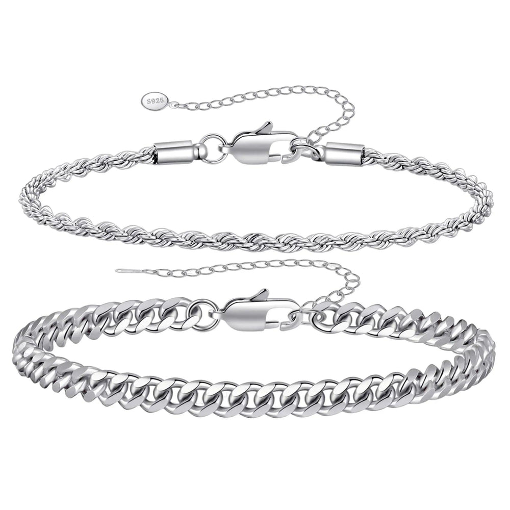 Cuban Chain Bracelet Set for Men's - EX-STOCK Canada