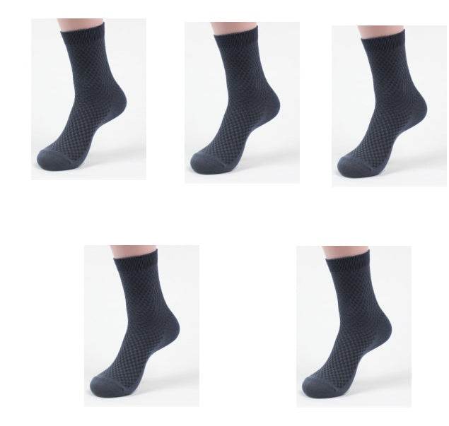Socks men's new bamboo fiber men's business socks - EX-STOCK Canada