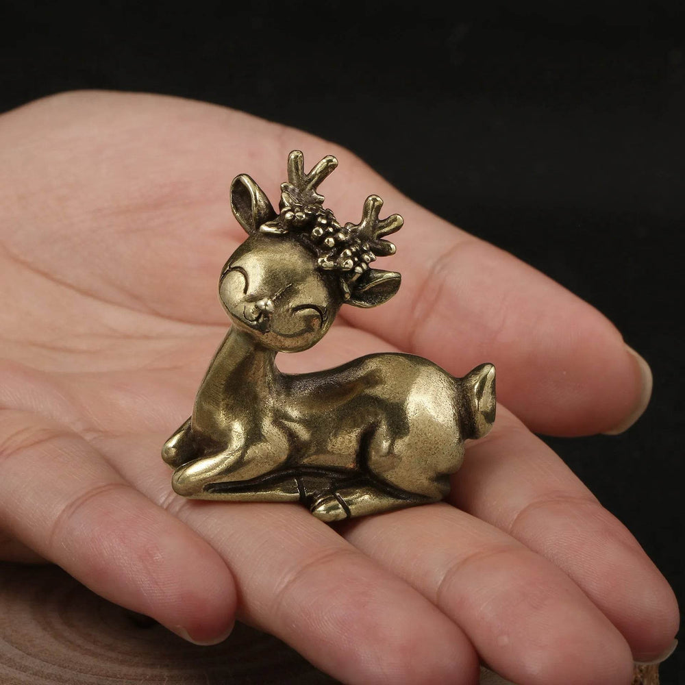 Christmas Sled Creative Antique Reproduction Distressed Ornaments Brass Crafts - EX-STOCK Canada