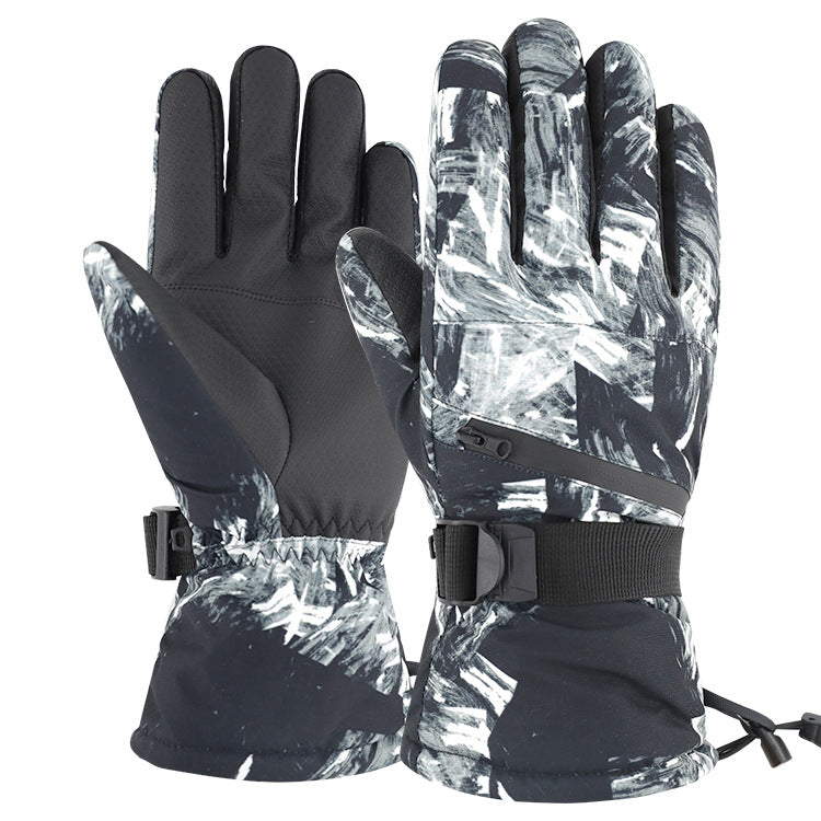 Ski Gloves For Men Winter Cold Outdoor | EX-STOCK product gallery photo 4