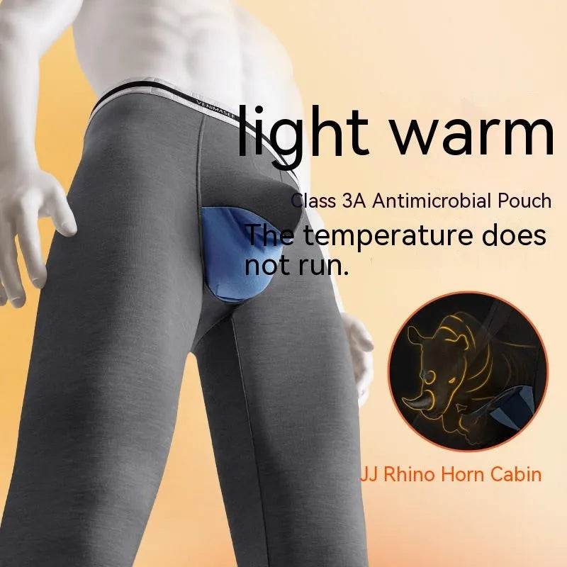 Rhinoceros Horn Big Bag Autumn Long John Pouch panties men's underwear - EX-STOCK Canada