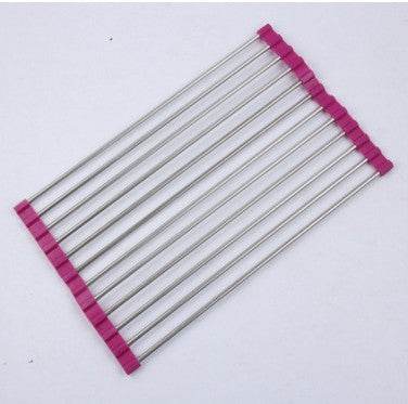 Folding Kitchen Drain Sink Rack Stainless Steel sink caddies - EX-STOCK Canada