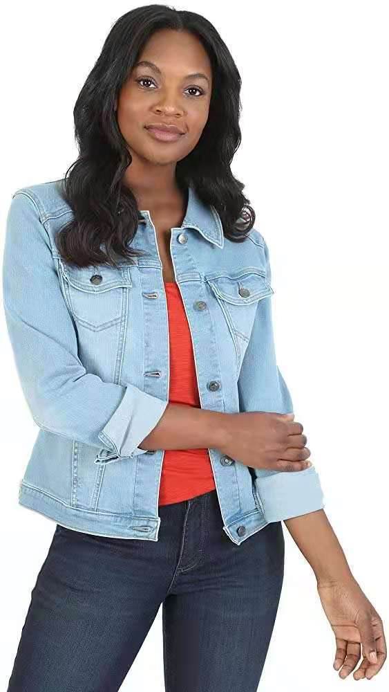 New Style Denim Jacket Women Slim Slimming EX-STOCK Canada