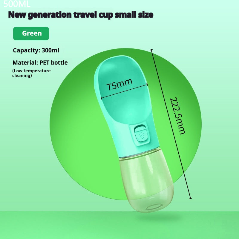 Pet Dog Water Bottle Feeder Bowl Portable Water Food Bottle Pets Outdoor Travel Drinking Dog Bowls Water Bowl For Dogs EX-STOCK Canada