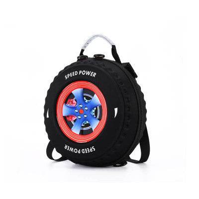 Kid's Small Schoolbag Personalized Creative 3D Cartoon Tire Kindergarten Backpack - EX-STOCK Canada