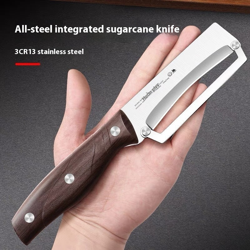 Old Leather Hard Leather Stainless Steel Household Beam Knife