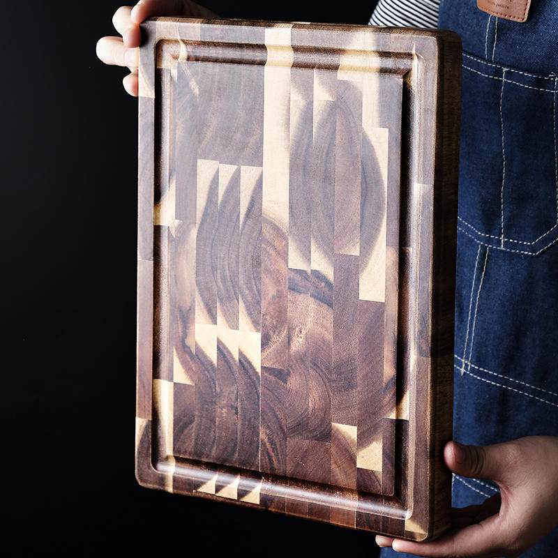 Luxury chopping board Kitchen Household Parquet Solid Wood Cutting Board - EX-STOCK Canada
