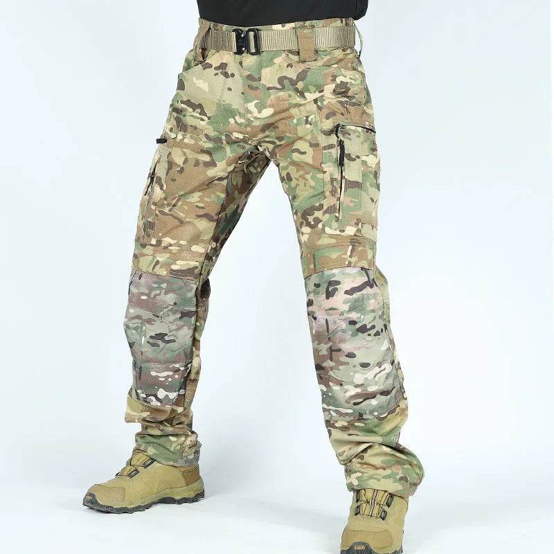 P40 Tactical Knee Pads Men Cargo Pant Trousers Training Military Fans Wear-resistant Breathable Multi-pocket - EX-STOCK Canada