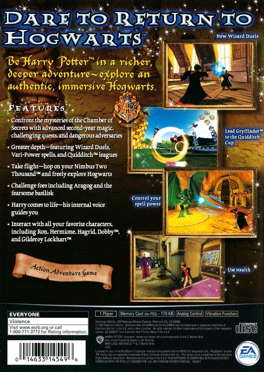 Harry Potter y la cámara secreta