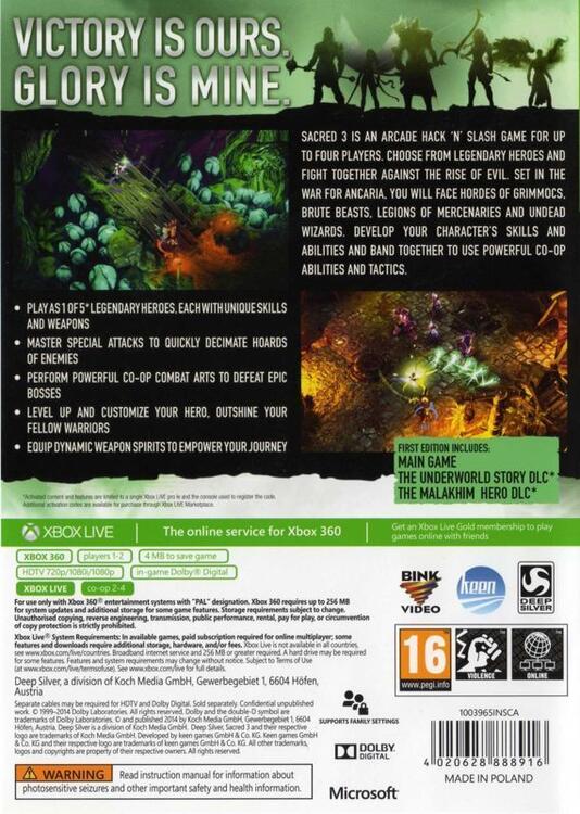 Sacred 3