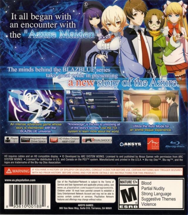 XBLAZE Code: Embryo