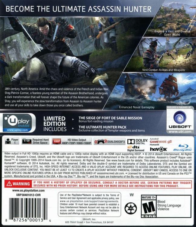 Assassin's Creed: Rogue