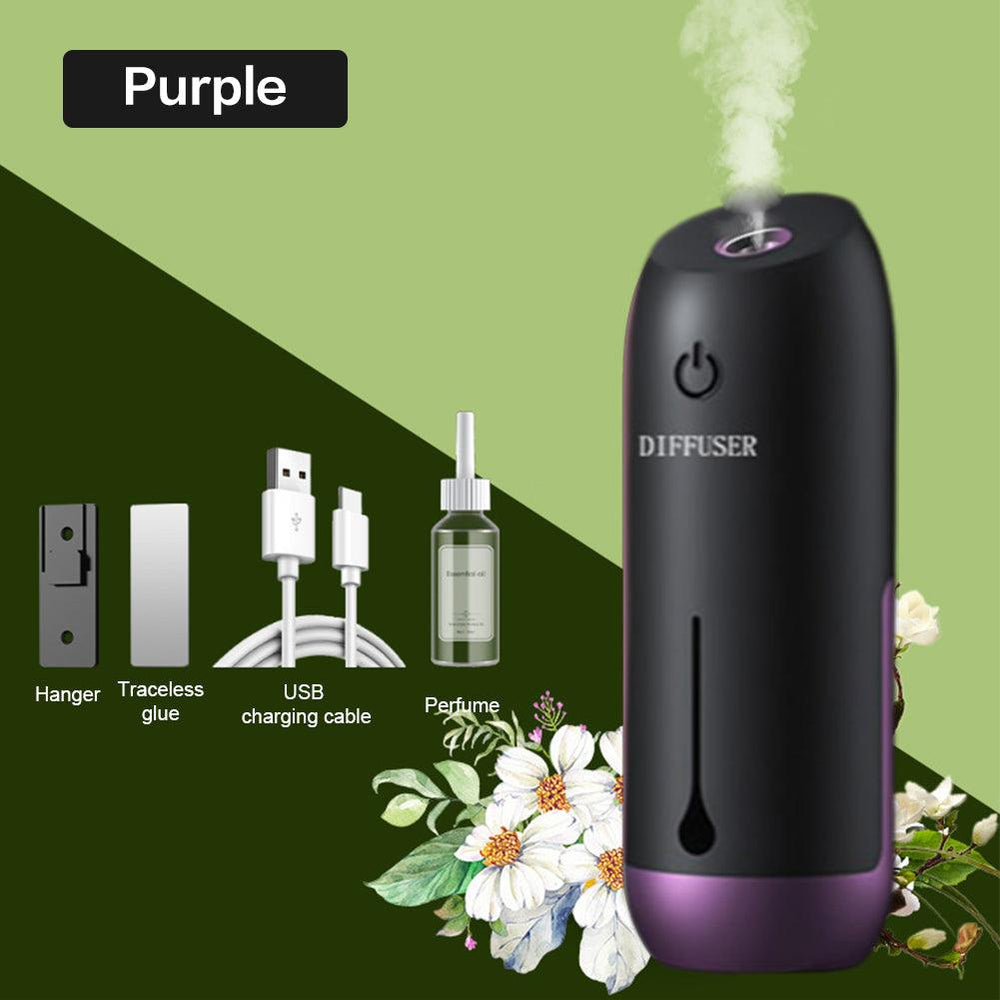 Macchina per Aromaterapia 50ml con Spruzzo Automatico Temporizzato, Profumatore per Casa, Macchina per Profumi, Deodorante per Toilette, Diffusore Purificante per Aria - EX-STOCK Canada