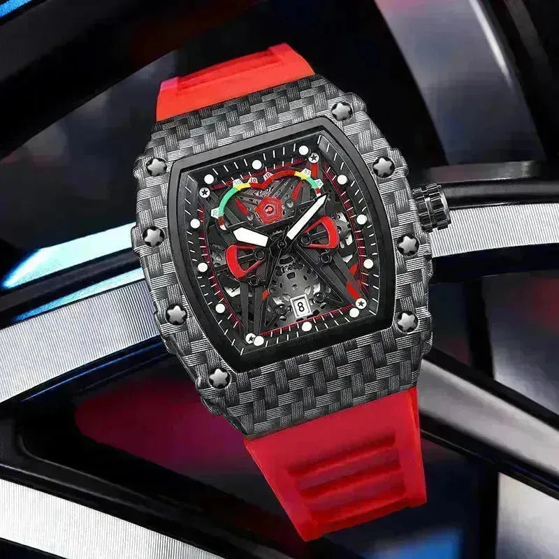 Montre à la tendance de la montre masculine lumineuse.