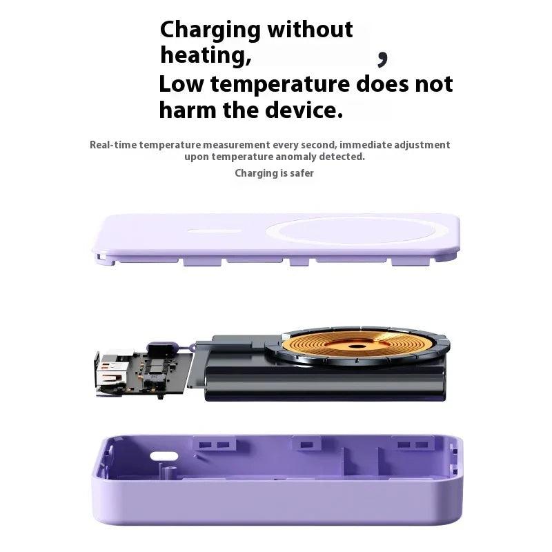 Power Bank Wireless Magnetico con SupportoEX-STOCK Canada