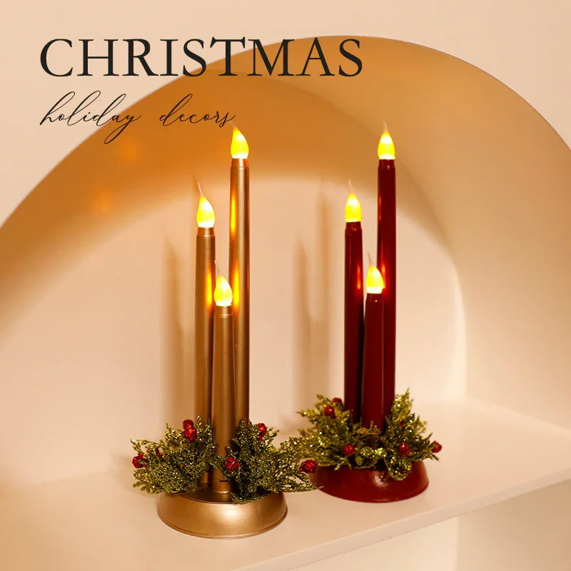 LED Electronic Candle Christmas Decorations EX-STOCK Canada