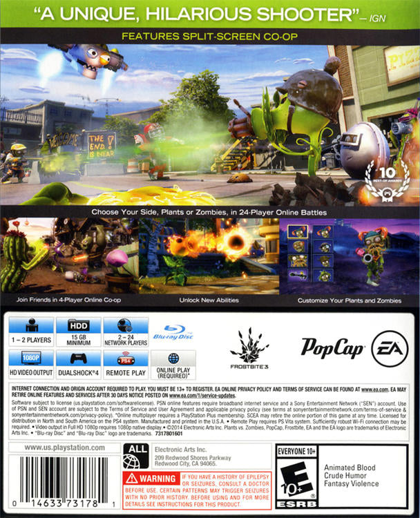 PLANTS VS ZOMBIES - GARDEN WARFARE