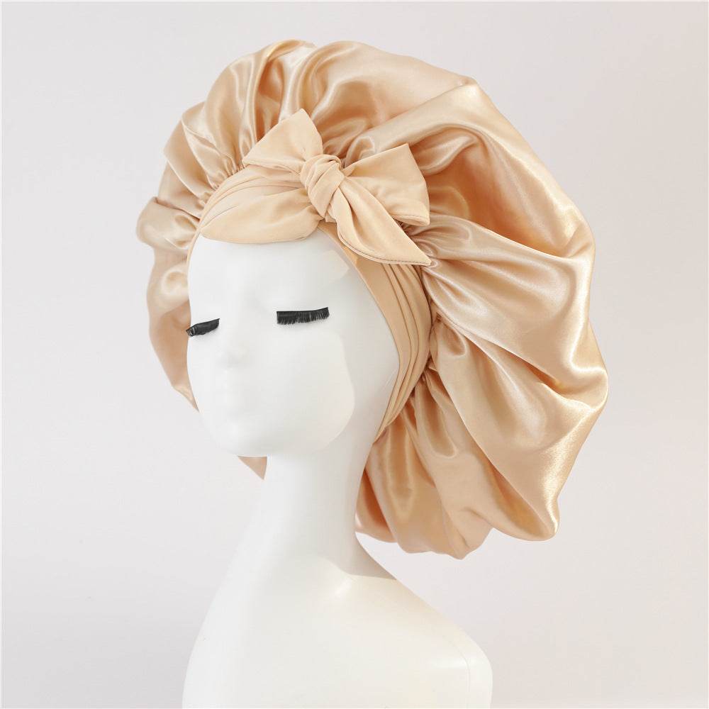 Silk Hair Bonnet For Sleeping Satin bonnet for curly hair - EX-STOCK Canada