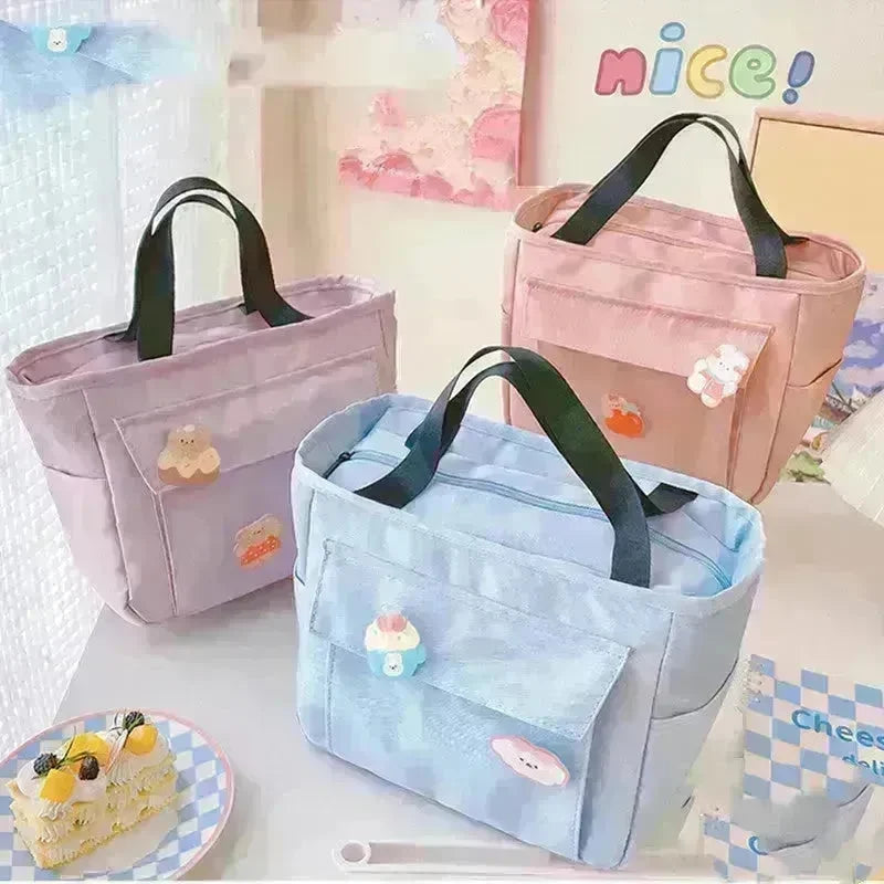 Women's Japanese Style Portable Lunch Box Bag - EX-STOCK CANADA