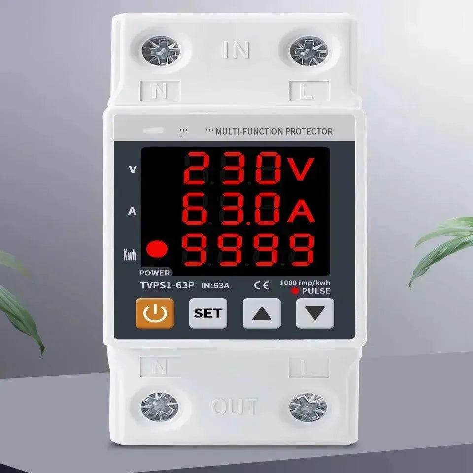 63A Rail Adjustable Voltage Regulator Power Surge Protector - EX-STOCK Canada