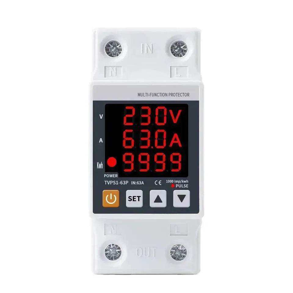63A Rail Adjustable Voltage Regulator Power Surge Protector - EX-STOCK Canada