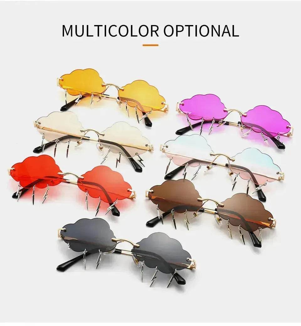 Fashion Trend Cloud Chain Polarized Sunglasses for Women - EX-STOCK Canada