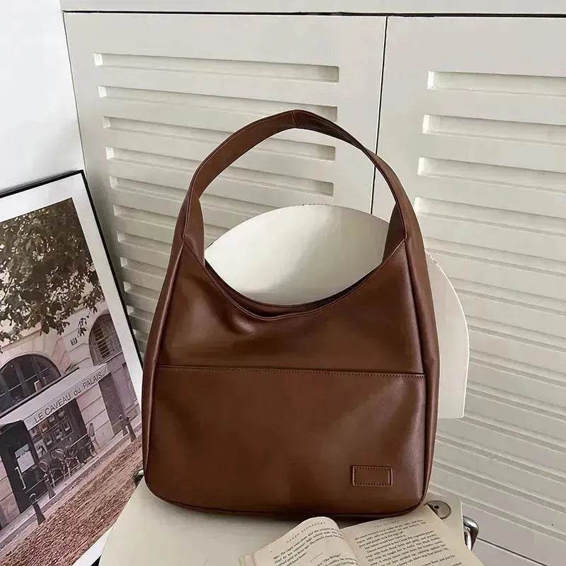 Fashion Tote Bag Large Capacity Casual Shoulder Bag Women's Commuting Handbag College Student - EX-STOCK Canada