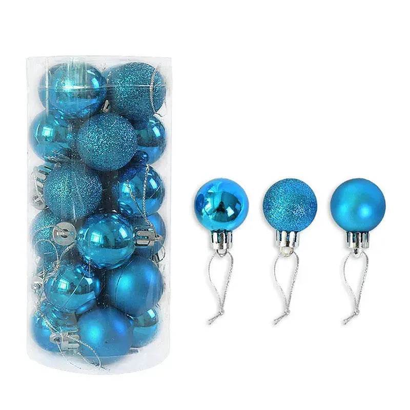 Christmas Decoration Shiny Matte Christmas Ball - EX-STOCK Canada