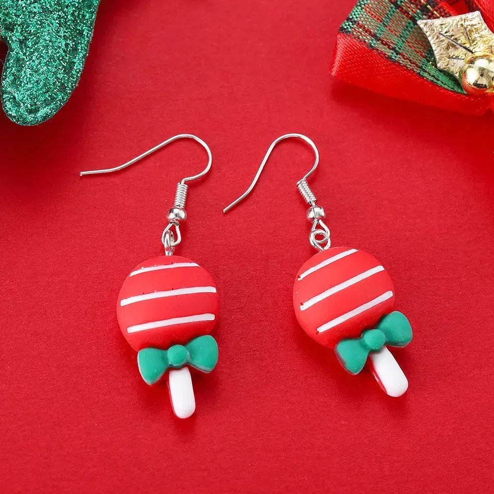 Creative Cartoon Christmas Earrings Fashion - EX-STOCK Canada