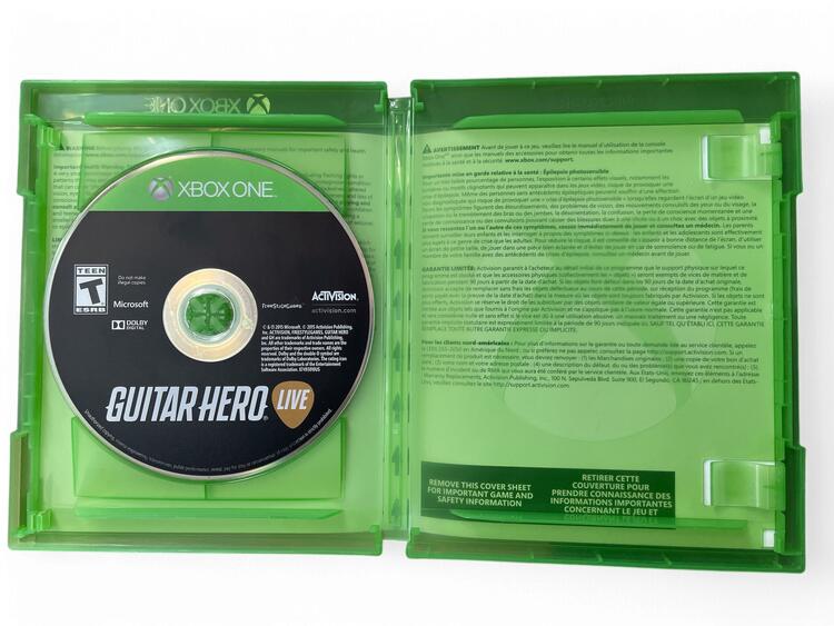 Bundle Xbox One Guitar Hero Live Édition Standard