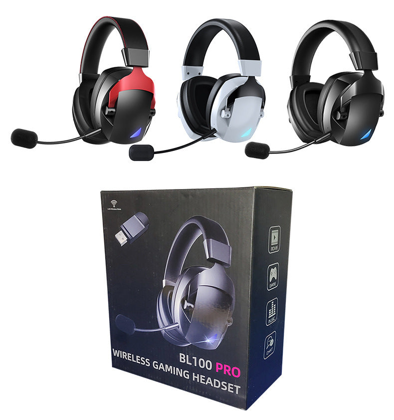 Cross-Border Over-Ear Bluetooth Headphones With Wireless Microphone - 2.4G Dual-Mode, Specialized For E-Sports, Gaming PCs & PS5 EX-STOCK Canada