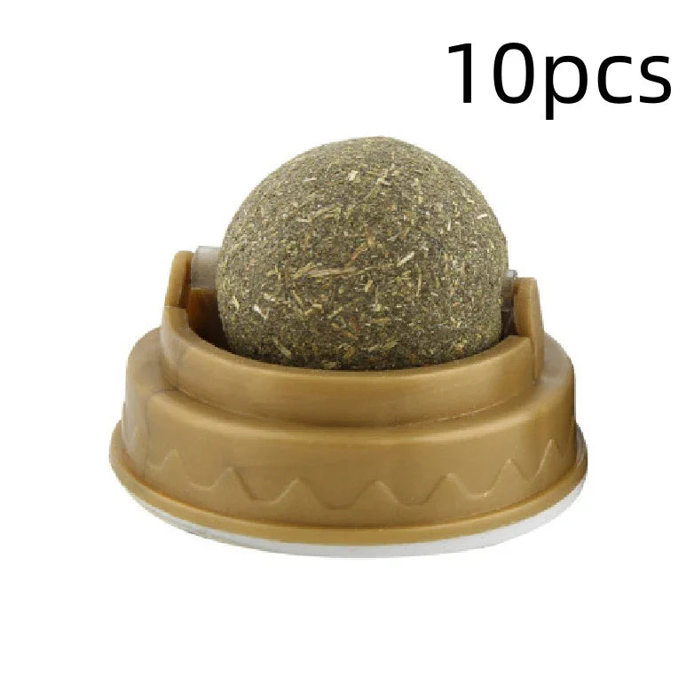 Catnip Balls Cat Treats Rotary Molar Teeth Cleaning EX-STOCK Canada