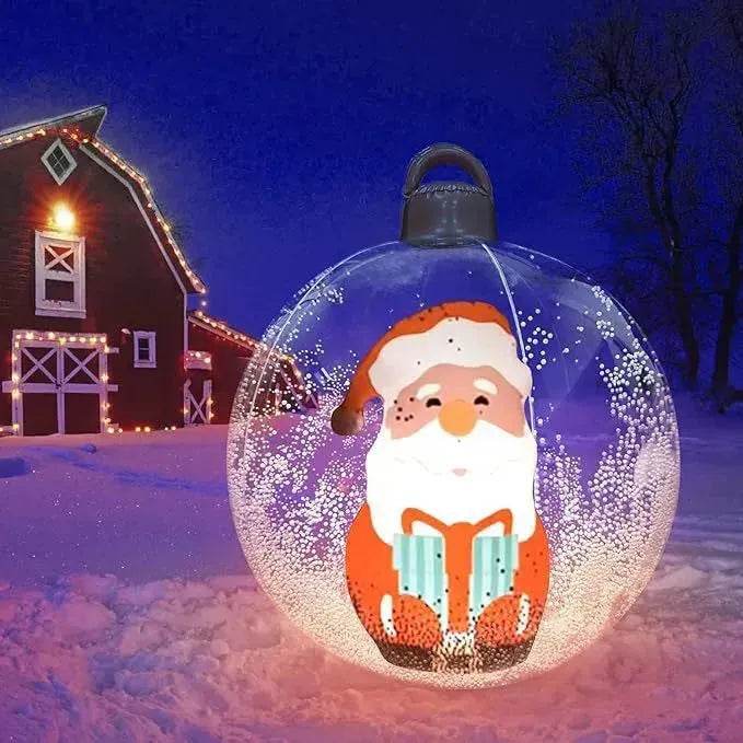 Inflatable Snowman Santa Claus Hanging Christmas Ball decoration - EX-STOCK Canada
