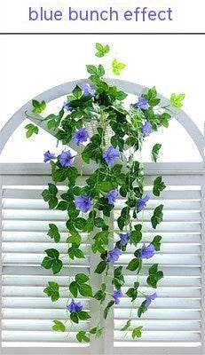 Simulation Plant Morning Glory Ratten For Wall Hanging Decoration Garlands - EX-STOCK Canada