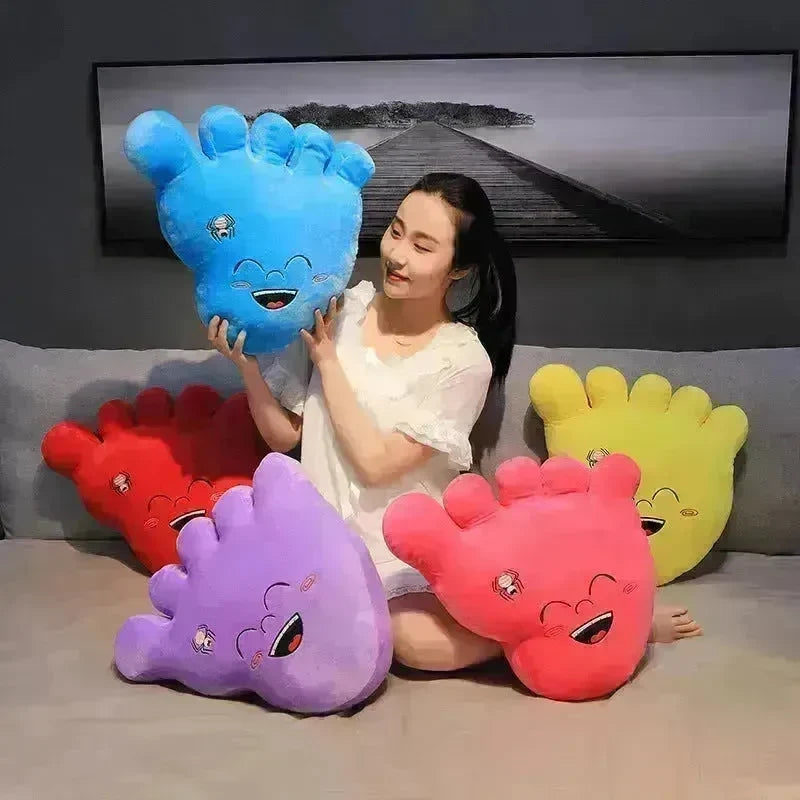 Creative Big Feet Nap Pillow Plush Toys Contented Chang Le - EX-STOCK CANADA