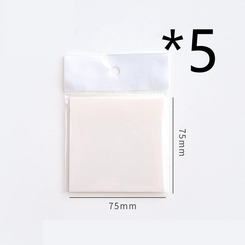 Notas adhesivas transparentes de PET Material impermeable