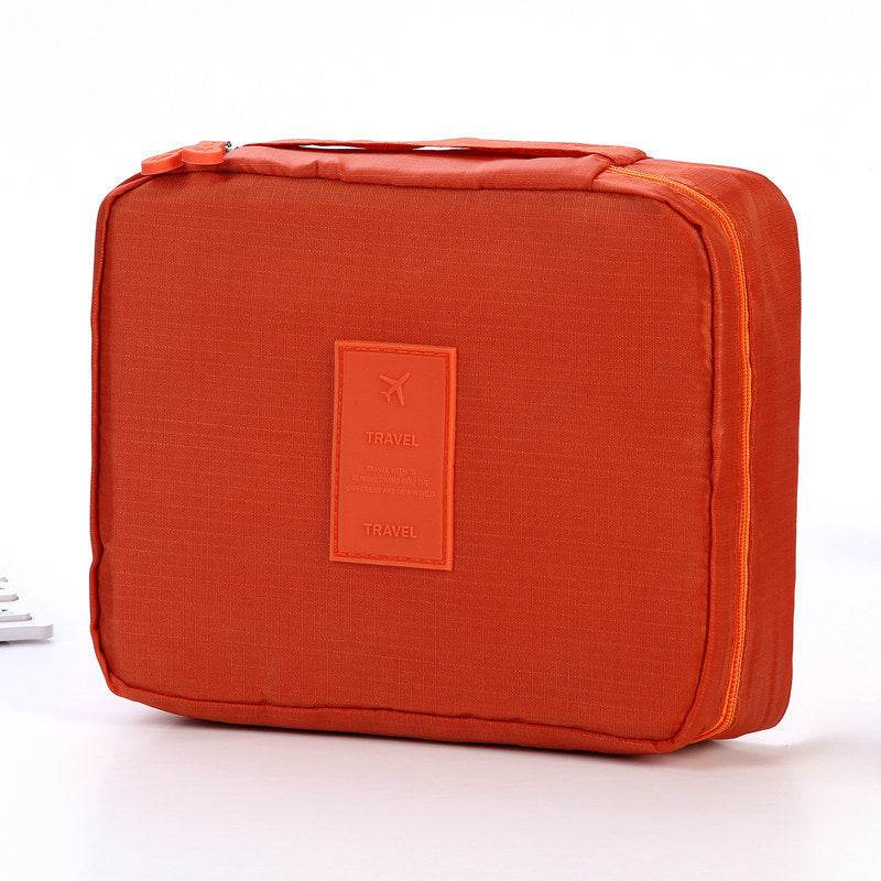 Portable Cosmetic Bag Waterproof Divider Multi-grid Pockets Toiletry Bags Travel Storage Handbags Women Make Up Bag - EX-STOCK Canada