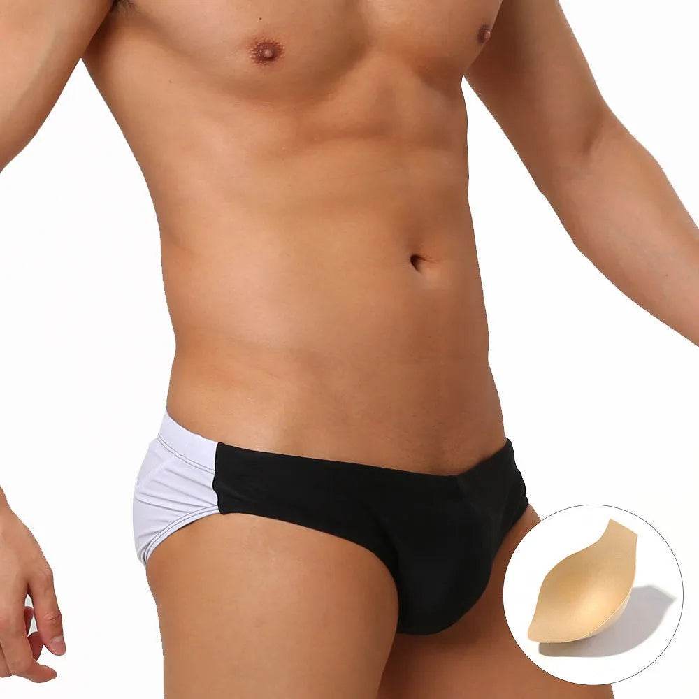 Men's underwear Tight Low Waist Briefs panties Swimming Trunks - EX-STOCK Canada