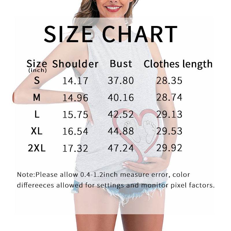 Maternity Tank Tops For Women Ruched Sleeveless Basic Tops Maternity Shirt Vest Pregnancy Tee - EX-STOCK Canada