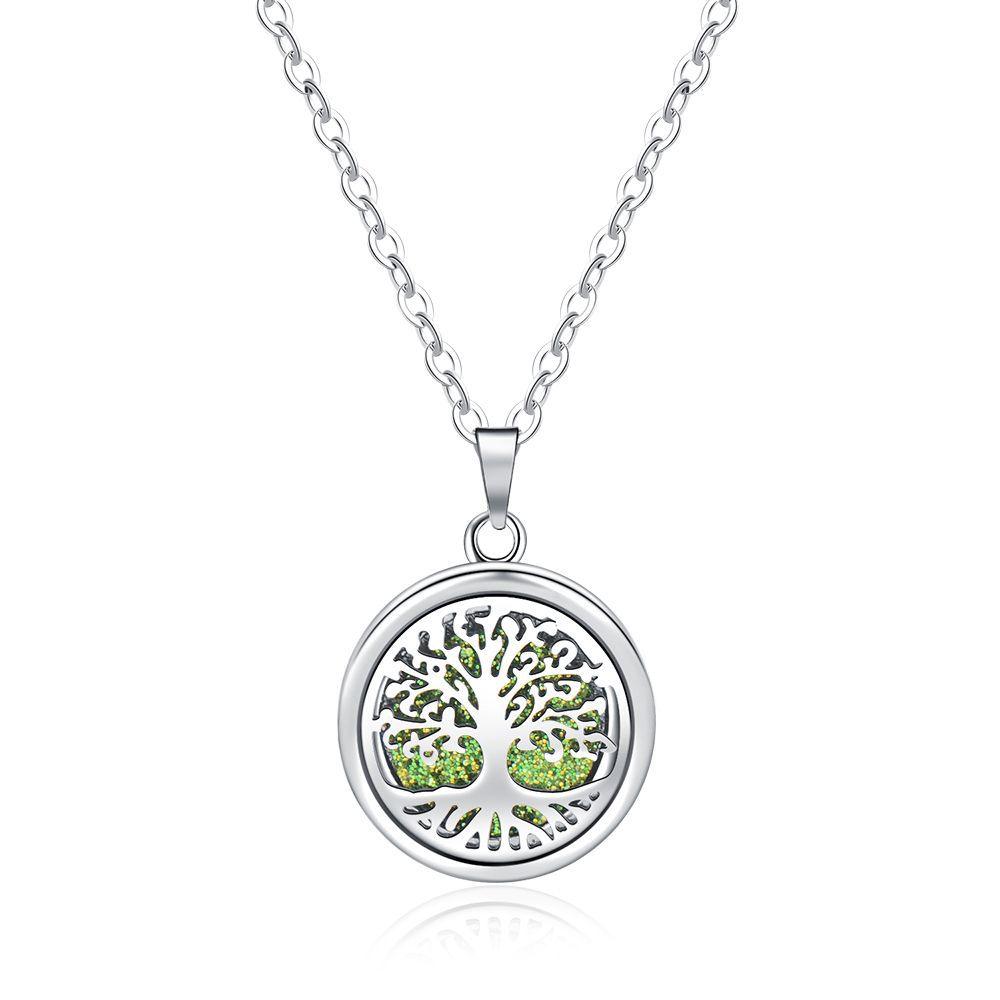 Collier Boîte à Parfum Ronde Creuse Ouverte - EX-STOCK Canada