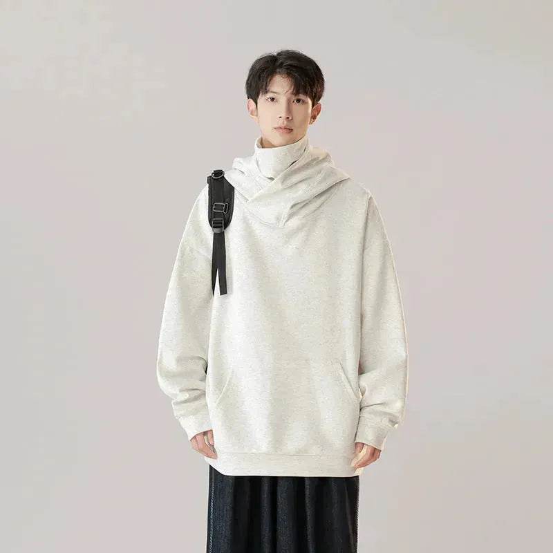 Autumn Winter Oversized Turtleneck Hoodie Pullover for mens - EX-STOCK Canada
