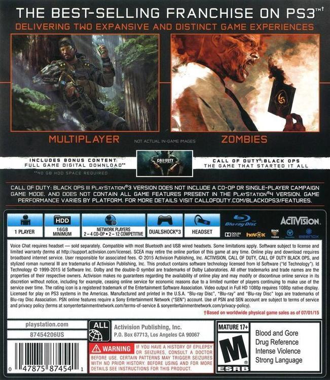 Call of Duty - Black Ops III