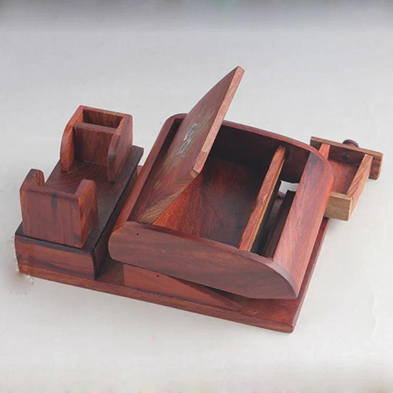Portasigarette in legno con porta sigarette automatico in palissandroEX-STOCK Canada