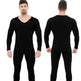 Winter Men's Sleepwear Loungewear Cashmere Long John set - EX-STOCK Canada