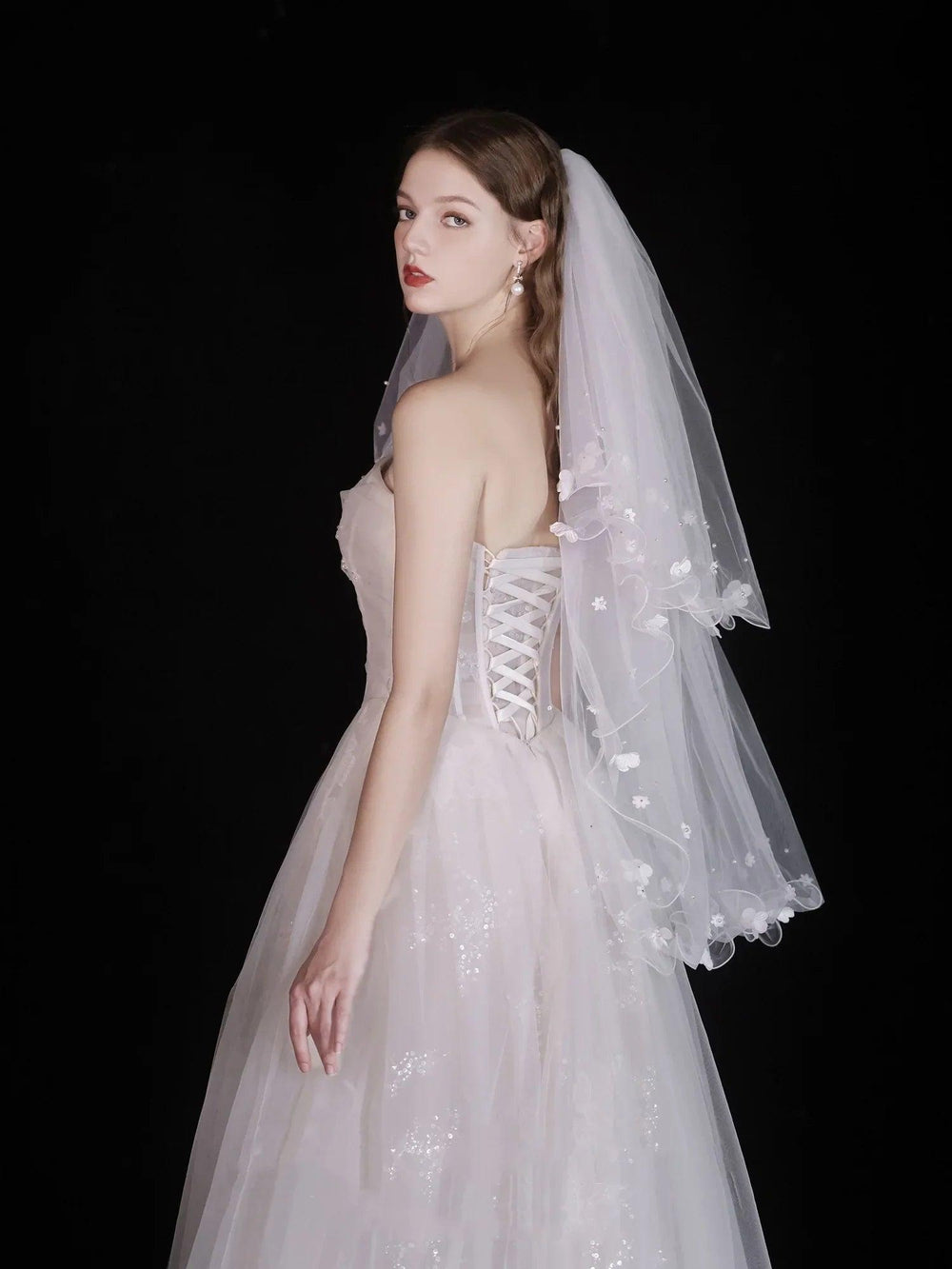 Robe de mariée blanche en fil léger Robe tube de dînerEX-STOCK Canada