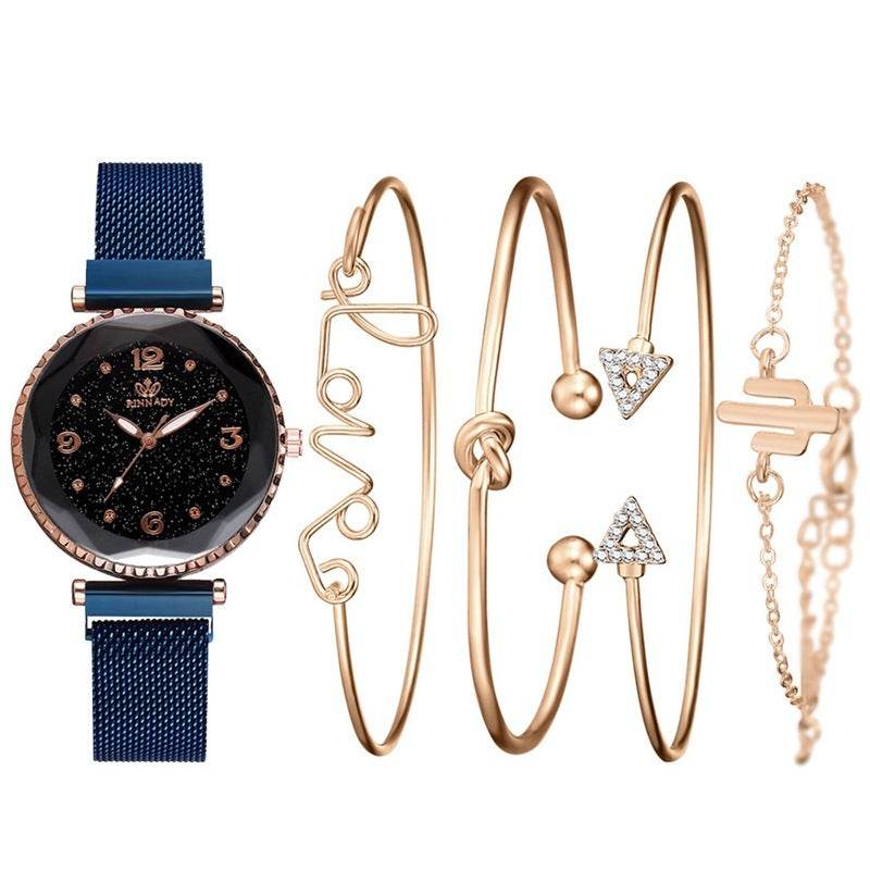 Fashion women's quartz watch bracelet bracelet set - EX-STOCK Canada